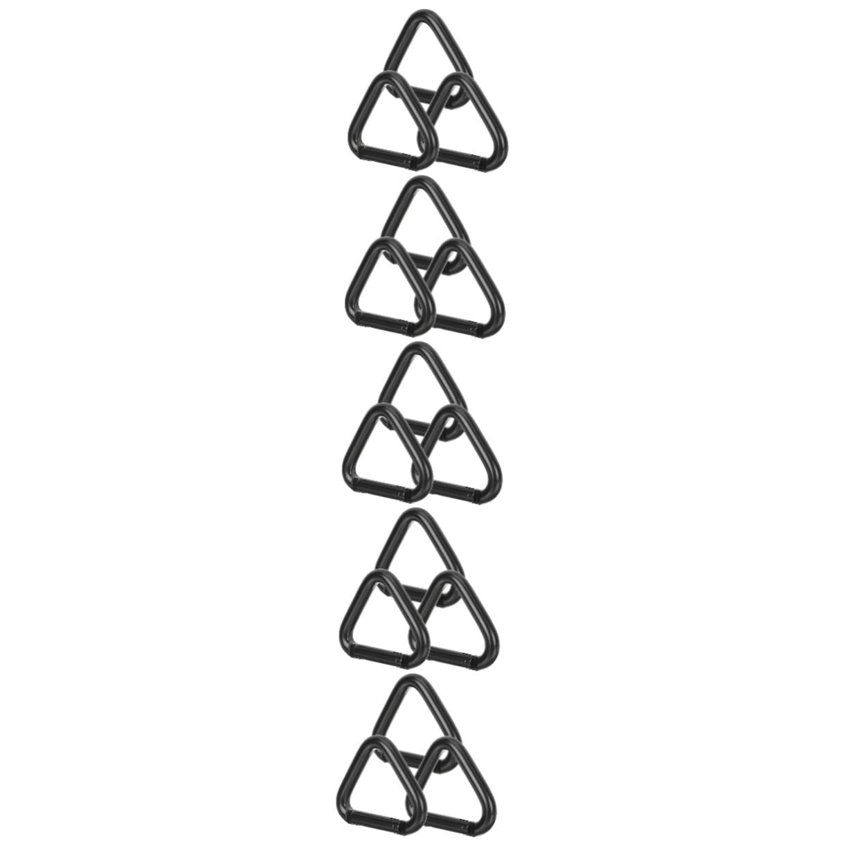 Abaodam 15pièces Mousquetons Aluminium Lot de Clips pour Et Camping Accessoire Pratique pour Porte-clé Et Rangement Résistant Et Léger