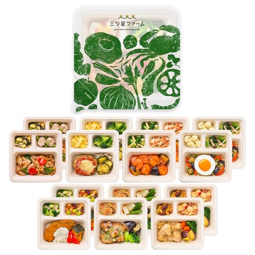 三ツ星ファーム 人気セレクト (7食/14食/21食) 冷凍弁当 ダイエット 低糖質 高タンパク質 低カロリー (14食)