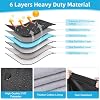 Motorcycle Cover Waterproof for Cruiser Models/Softail Standard/Iron 883/Heritage Classic 114/Fat Boy 114, All Weather Sun Rain Outdoor Protection Motorbike Cover with Soft Cotton Lining & Storage Bag