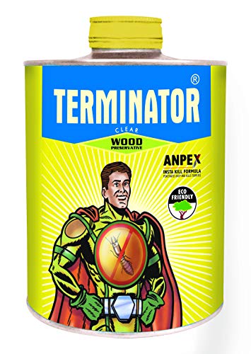 Image of Pidilite Terminator Eco-Friendly Termite Killer Spray| Wood Preservative and Termite, Borer, Insect Repellant Spray| For Home, Kitchen and Offices (1 Ltr)