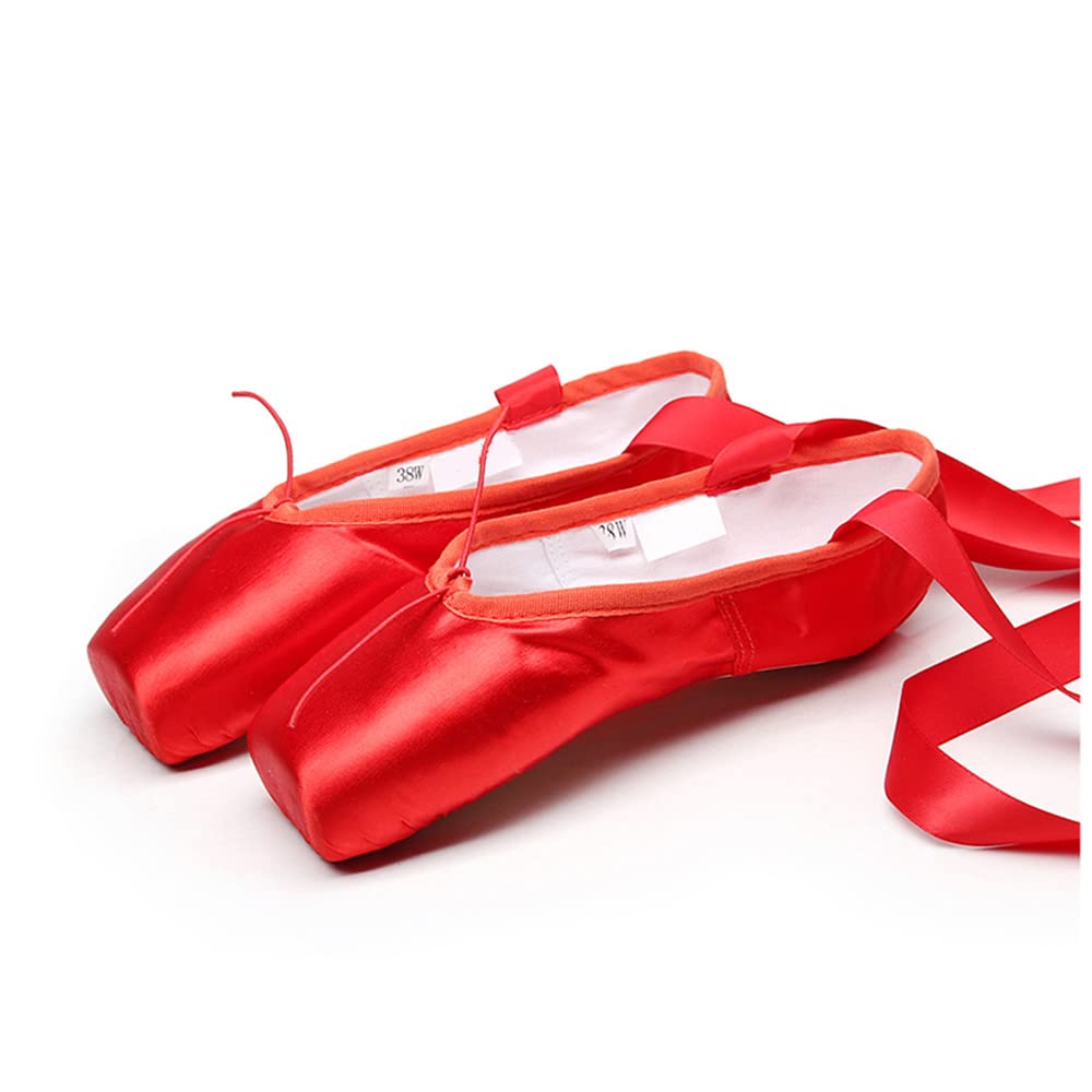Zapatillas de Ballet Santén para Niña Zapatos de Punta Mujer Baile
