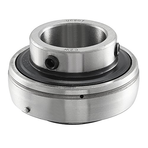 Aexit UC207 GCr15 35mm Diámetro interior Rodamiento de bolitas (model: Z2883XIII-2930AE) montado en gris