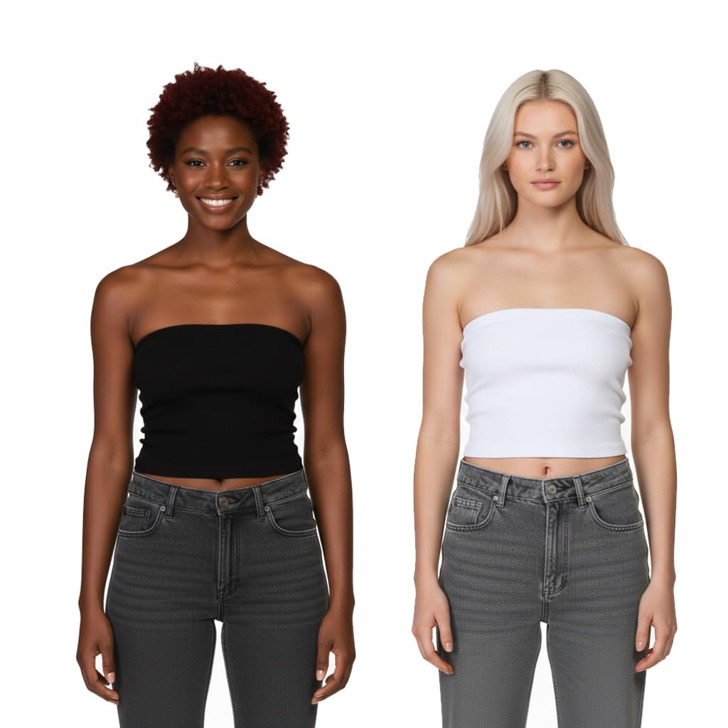 srisaras Premium Cotton Blend Fitted Tank Top for Women and Girls (Pack of 2)-picture-15