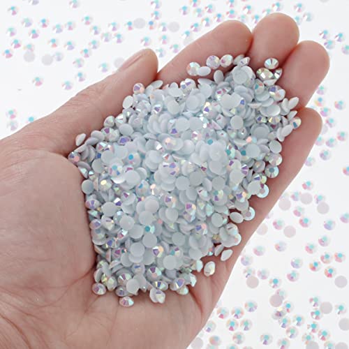 Flatback Rhinestones 5Mm Glitter Nail Rhinestones Sparkle Rhinestone Ab Resin Rhinestone Crystal Rhinestone For Crafts Diy Creative Design, Clothes, Shoes, Makeup, Nail Art #TOP2