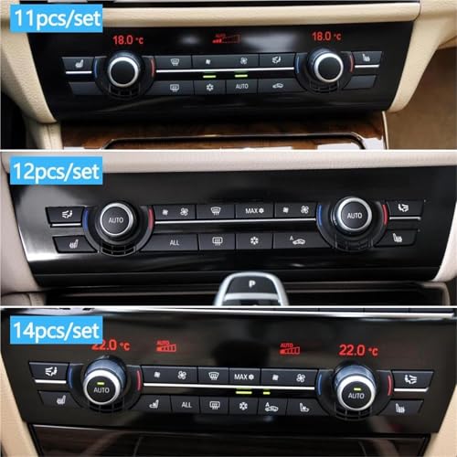 Bouton de commande de climatisation pour un habitacle Série 5GT soigné - 5