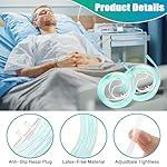 Anglechic 10 Pack 7Ft Adult Oxygen Nasal Cannula, Soft Oxygen Tubing for Adult, Cannula Nasal Tubing with Soft Curved Nose Piece, High Flow Lightweight Tube (Green) - Image 3