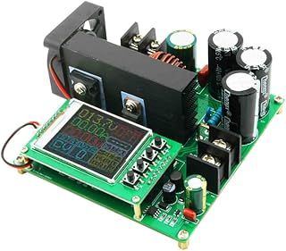 HAVOU 900W Boost Converter Constant Current Constant Voltage Module DC9-60V Input DC10-120V Output Max 15A Current High Precise Voltage Transformer Regulator with 1.77inch TFT Display