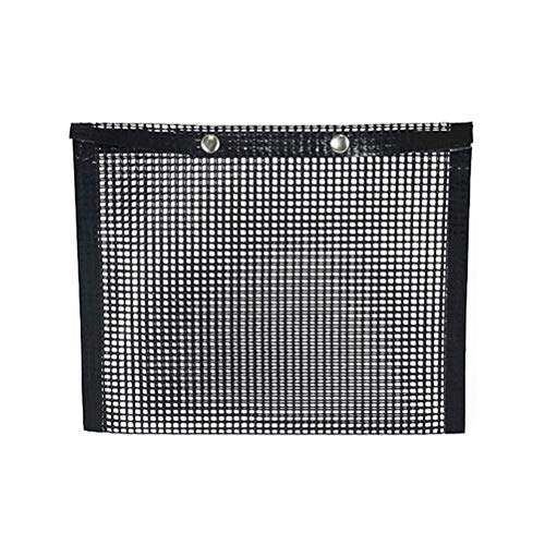 DOITOOL Griglia per Barbecue Borsa a Rete Antiaderente Borsa da Forno per Barbecue Resistenza Riutilizzabile Ad Alta Temperatura Tappetino per Griglia per Cucinare Allaperto (27X22 Cm Nero)