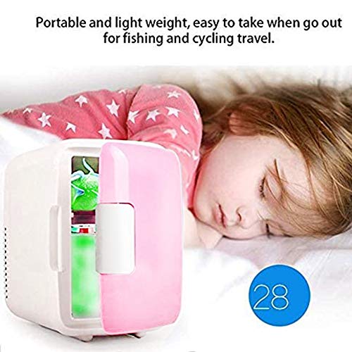 Senmubery 4L Koelkast Draagbare Koeler en Warmer Auto Koelkast voor Skincare Melk Voedsel Slaapkamer en Reizen Koelkast - Image 8