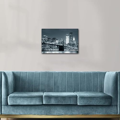 Vista 410 de 1 lienzo decorativo para pared, ferrocarril a través del bosque de pinos con niebla, decoración moderna para el hogar, sala de estar, arte de pared