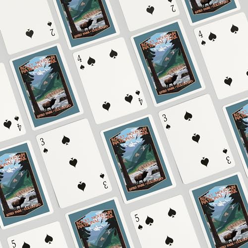 Lantern Press baraja de poker con 52 cartas para adultos miniatura 4