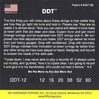 DR String DDT-12 Drop Down Jeu de cordes pour guitare electrique – Image 3