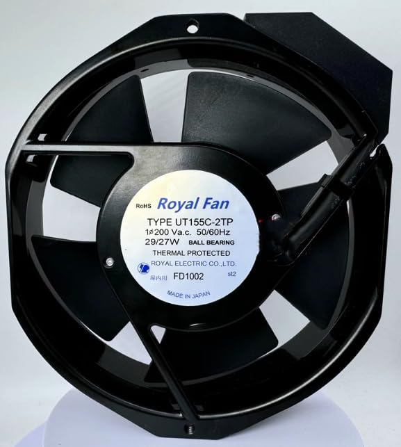 UT155C-2TP 200Vac Fan UT155C-2TP 200V 29/27W 172×150×38mm Cooling Fan