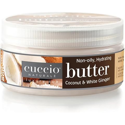 Cuccio Naturale Butter Blend Hydrating Treatment in Coconut & White Ginger 8 oz Cover