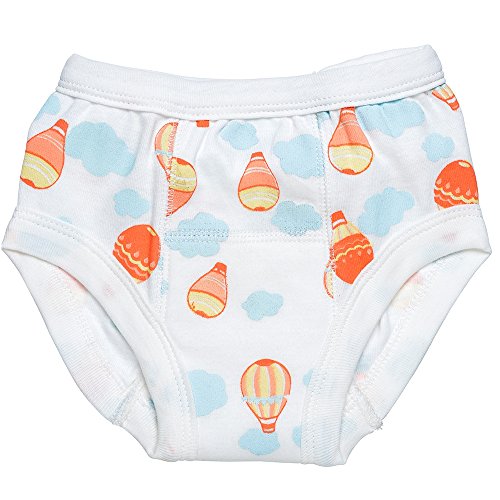 Egyptian Organic Cotton Print Training Pants, Balloons, 2-4 Years