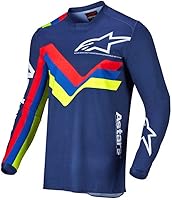 Vista 6 de Alpinestars Jersey Racer Supermatic Antracita/Naranja Sm (3761522-1440-S)