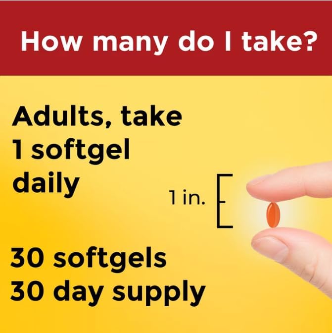 Miniatura 5 de Cápsulas blandas CoQ10 de 200 mg, suplemento dietético hecho por la naturaleza para apoyo a la salud cardíaca, 30 unidades y marcapáginas de regalo