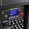 VONYX VSA700 15" Portable PA Active Speaker System Complete Set, Big Bluetooth Speaker with Battery, Including 2 Wireless Microphones, Powered PA, Rechargeable Battery and Bluetooth - 1000W #5
