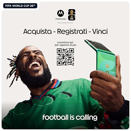 Motorola moto g77 con 3 anni di garanzia (8/256GB, Fotocamera 108+8MP+flicker sensor, Display 6.78" pOLED 120Hz, 5100mAh, MediaTek Dimensity 6400, Android 16), Black Olive - Immagine 1