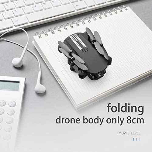 yeacher Drone dobrável com câmera para adultos WiFi FPV Drone com câmera grande angular 4K HD de 120