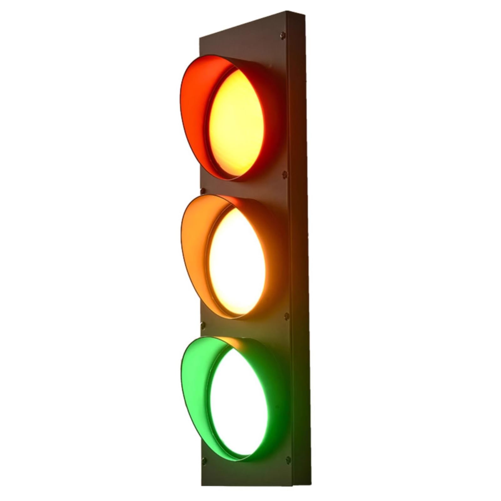 Lampa ścienna w stylu retro - przemysłowa pionowa dekoracyjna lampa ścienna z pilotem do barów, kawiarni, pokoi zabaw i dekoracji wnętrz - unikalny design na jednej uczelni