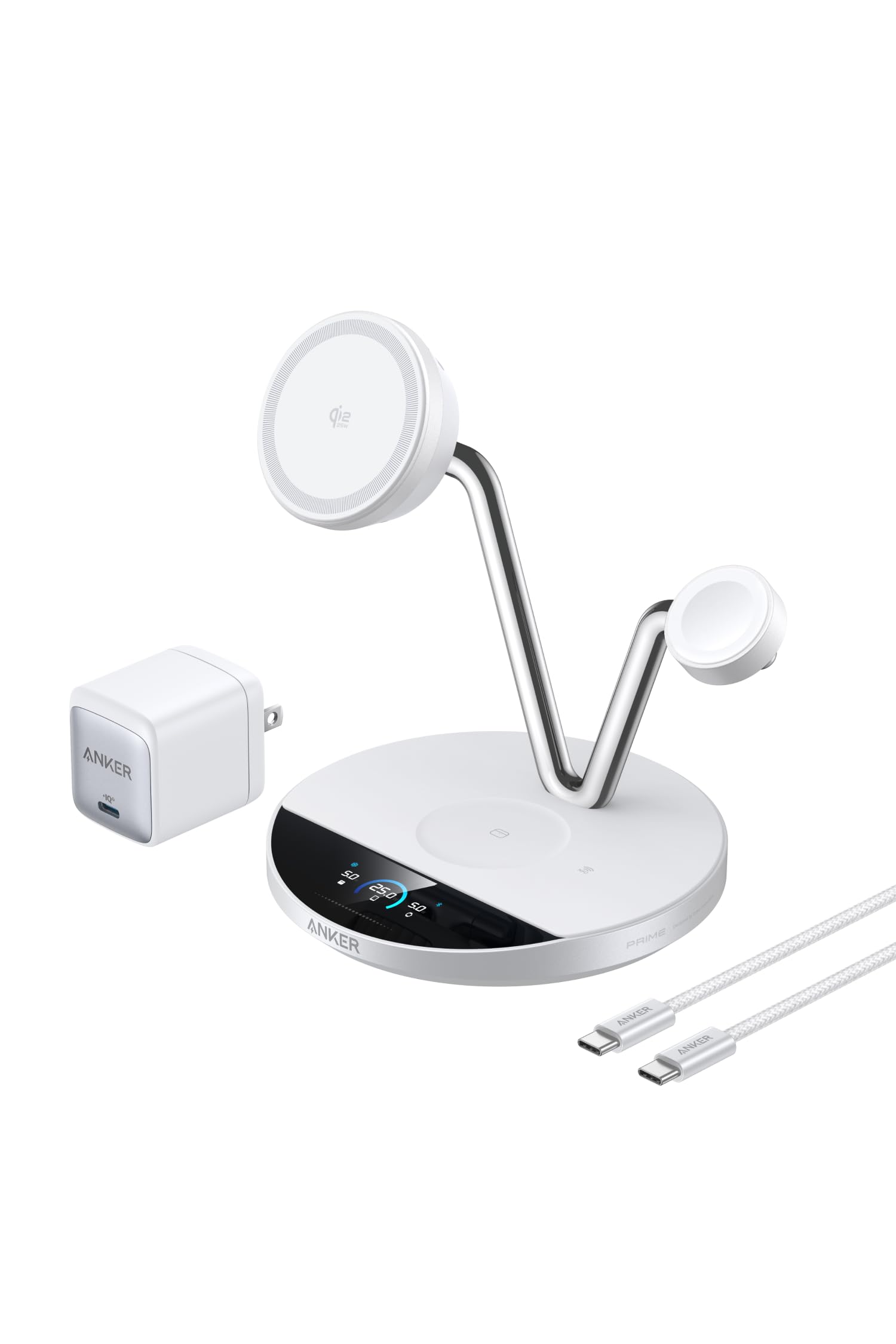 Amazon.co.jp: Anker Prime Wireless Charging Station (3-in-1, MagGo