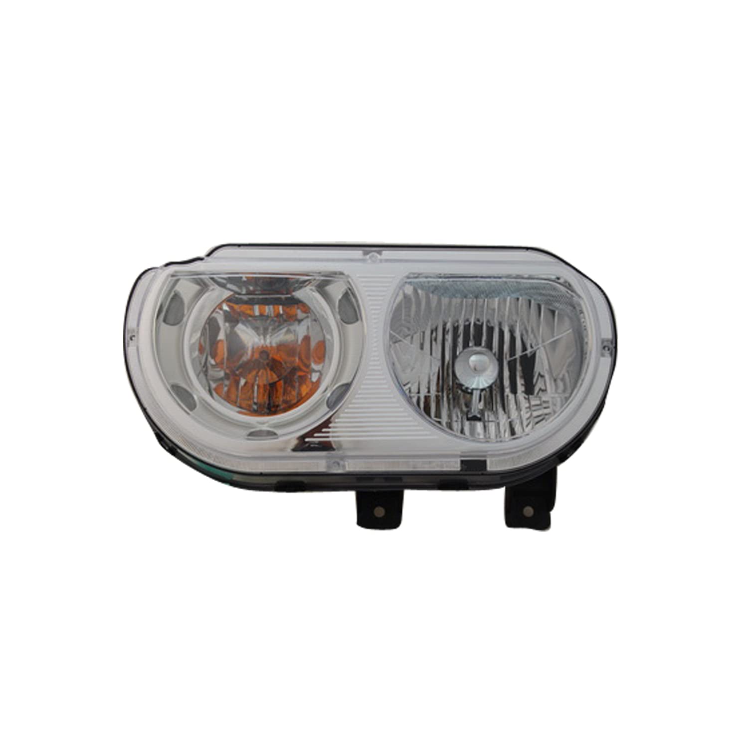 Amazon | TYC 20-9148-00 ダッジチャレンジャー 交換用左ヘッドランプ 
