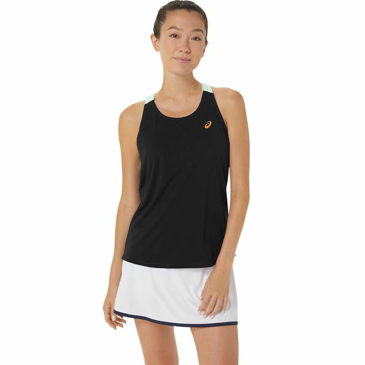 ASICS Asics Camiseta de Tirantes Mujer Court Negro