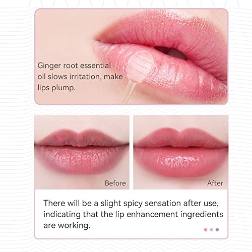 Swetiyou Lip Plumper, Natural Lip Plumper And Lip Care Serum Hydrating & Reduce Fine Lines Lip Plumpers Lip Enhancer For Fuller, Lip Plumper Gloss, Day&Night Use 10Ml #TOP2