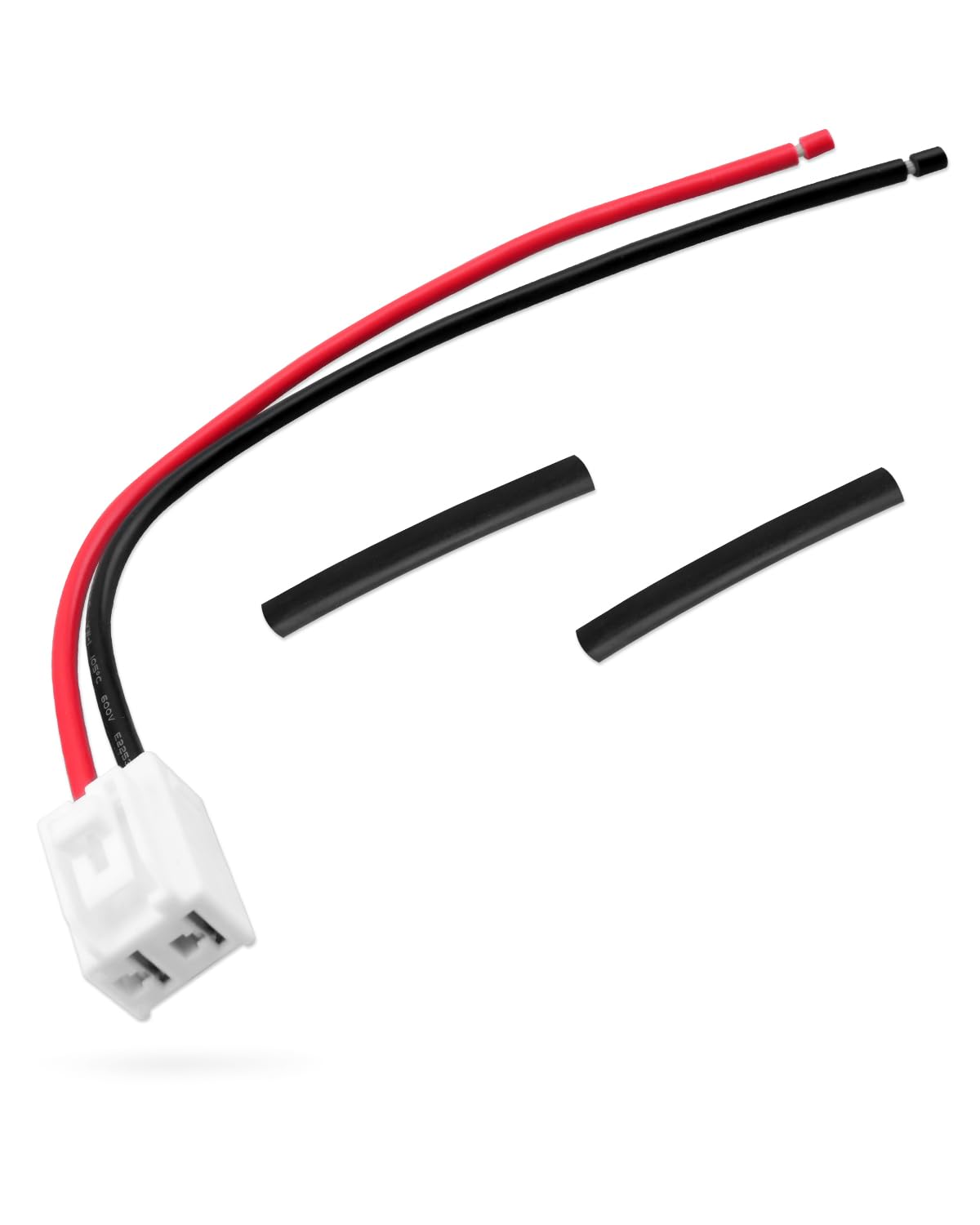 Heater Blower Motor Connector Pigtail Harness Fit for Toyota Sequoia Heater Blower Motor (HVAC) 2001 2002 2003 2004 2005 2006 2007 2-PIN Replace for