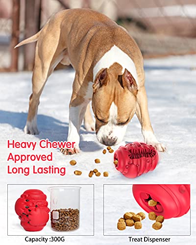 HETOO Dog Toys, Indestructible Tough Dog Chew Toys for Aggressive Chewers Medium Large Breed, Interactive Treat… - Image 5
