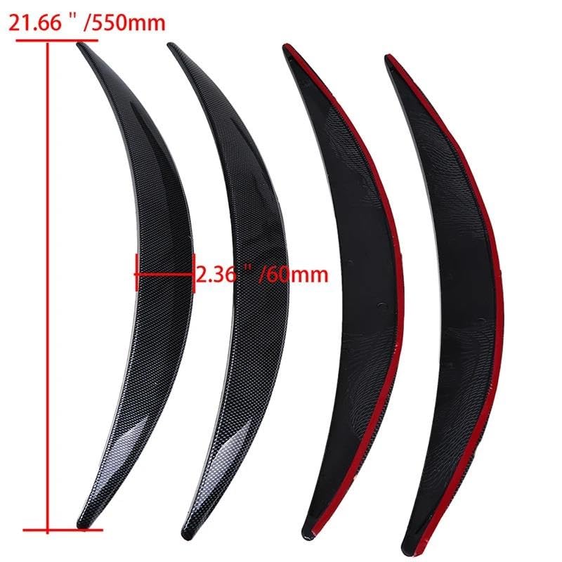 Garnitures De Sourcil De Roue Chrome - Lot De 4, Protection Anti-rayures Pour Voiture, SUV, Camion