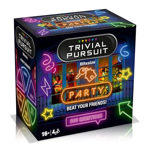 Winning Moves Party Trivial Pursuit Bitesize Card Game 600 questions Trivial game for ages 16 plus