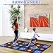 Damcoola Dance Mat for Adults and Kids - Plug and Play TV Electronic Dance Mat Game, Wireless Dance Pad, Fun Dance Fitness Games for Kids, Christmas and Boys and Girls Birthday Gift Ideas, Blue