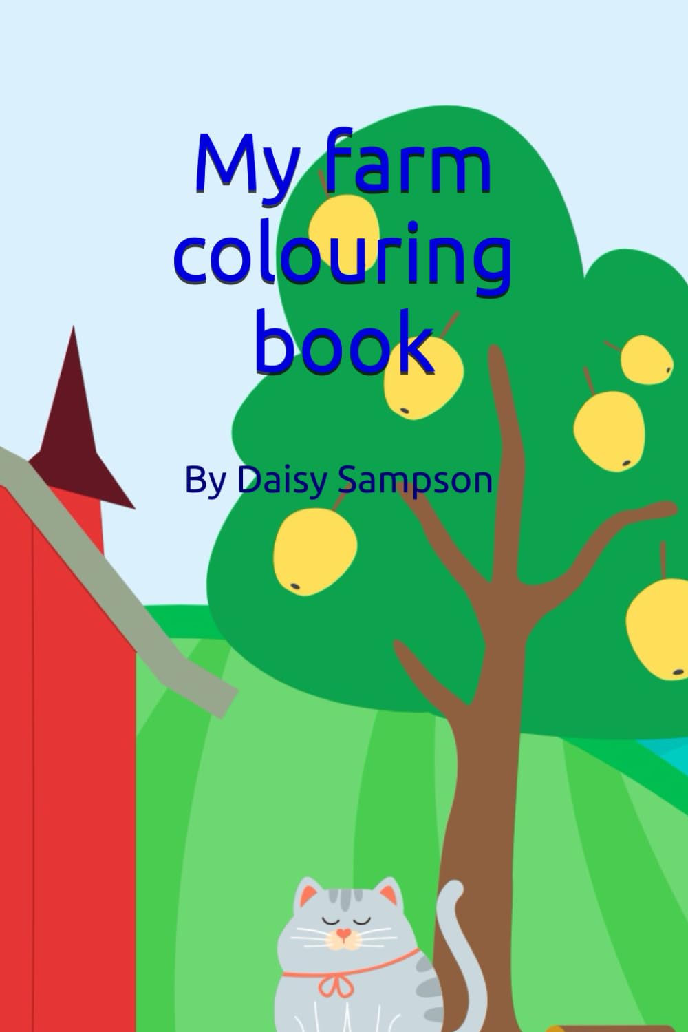 My farm colouring book