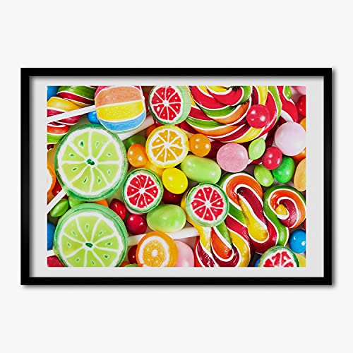 Affiche Tableau Décoratif Tulup Cadre MDF 70x50 cm Anti-Reflet pour Salon