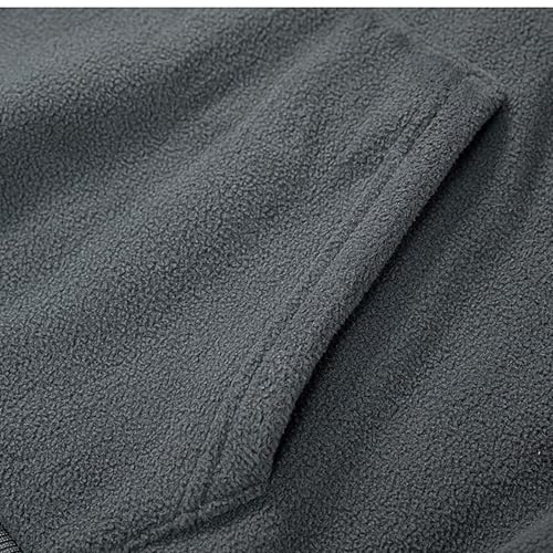 Polar Fleece Long Sleeve Sweatshirts for Men Casual Comfort Hoodie Lightweight Soft Pullover Autumu Winter Hoodie3