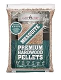 Camp Chef Southwest Mesquite BBQ Pellets, Hardwood Pellets for Grill, Smoke, Bake, Roast, Braise and BBQ, 20 lb. Bag