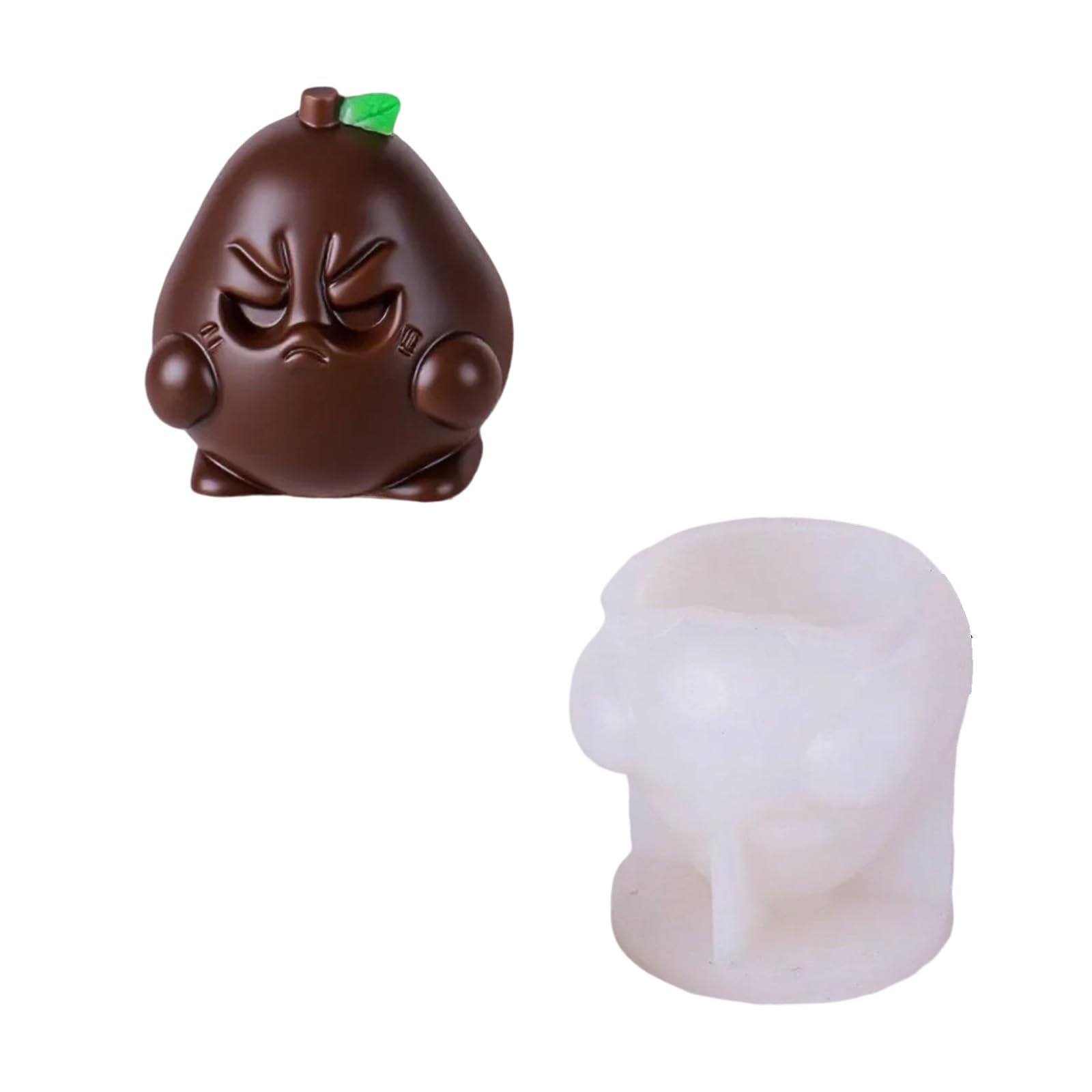 Tsophreniq Pear Shape Silicone for Chocolate Jelly Puddings Dessert Baking Tool Kitchen Mousses Bakeware Puddings