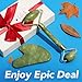 huefull Genuine Jade Roller & Gua Sha Set for Face, Cooling & Firming Effect, Sculpting Tool for Jawline & Skin Care, Self-Care Gift for Women & Men
