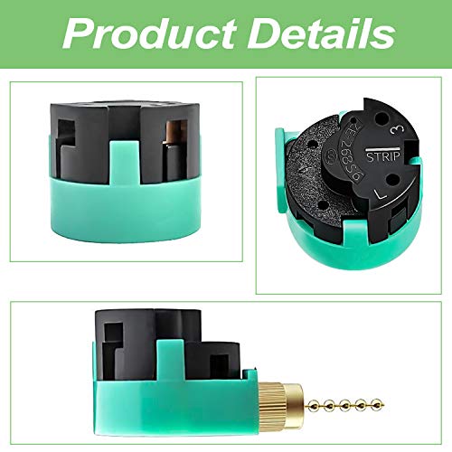 Image of ZE-268s6 Ceiling Fan Switch Zing Ear Gold Pull Chain 3 Speed 4 Wire (2 Pack) for Ceiling Fans, Wall Lamps, Cabinet Light by Cenipar