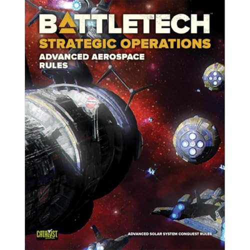 Catalyst Game Labs BattleTech | Strategic Operations - Advanced Aerospace Rules | Advanced Solar System Conquest Rules | | Book English