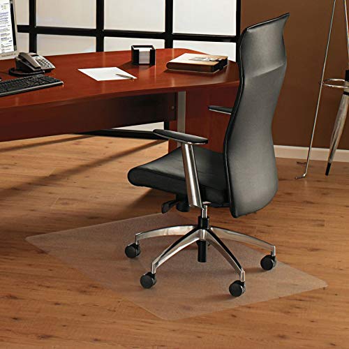 Floortex Polycarbonate Anti-Slip Chair Mat 47" X 35" For Hard Floors And Low Pile Carpets #TOP12
