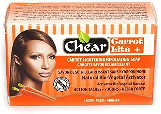 Carrot Lite+ Skin Brightening Exfoliating Soap 150g - with natural bio vegetal activator