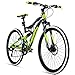 Bergsteiger Kodiak 26 Zoll, 29 Zoll Mountainbike, ab 150 cm, Scheibenbremse, Shimano 21 Gang-Schaltung, Vollfederung, Fully MTB, Jungen-Fahrrad & Herren-Fahrrad
