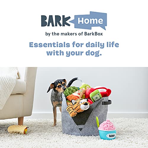 Barkbox – Felt Storage Bin for Dog Toys – Long Lasting Pet Supplies Container – Dog Home Decor Organizer for Tennis Balls, Squeaker Toys, Leashes, Collars and More – Standard Size 12” x 13” by Barkbox - Image 6