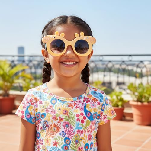 Image of SYGA Kids Goggles, Modern Stylish Eyewears for Boy's and Girls, Suitable for Age 3-8 Years