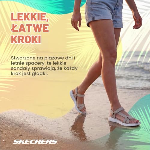 Skechers On-the-Go 600 – Brilliancy – Sandały sportowe Kobiety