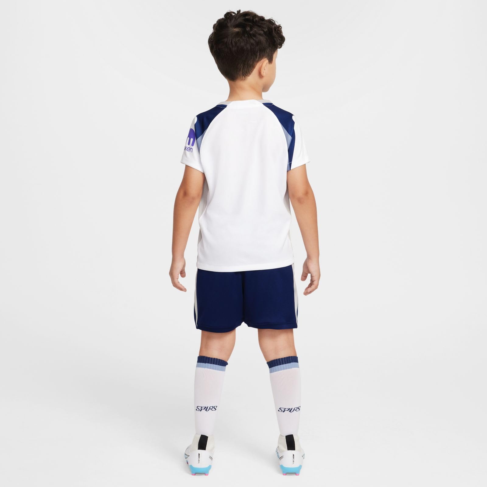 NIKE Tottenham Hotspur 2025/26 Stadium Home Dreiteiliges Nike Replika-fußballtrikot-set Für Jüngere Kinder Set di maglia da calcio Unisex - Bambini e ragazzi