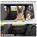kuaiben Car Door Protector for Dogs - Heavy Duty Thick Oxford Covers for Car Back Door Protect for Pet Scratching(M)